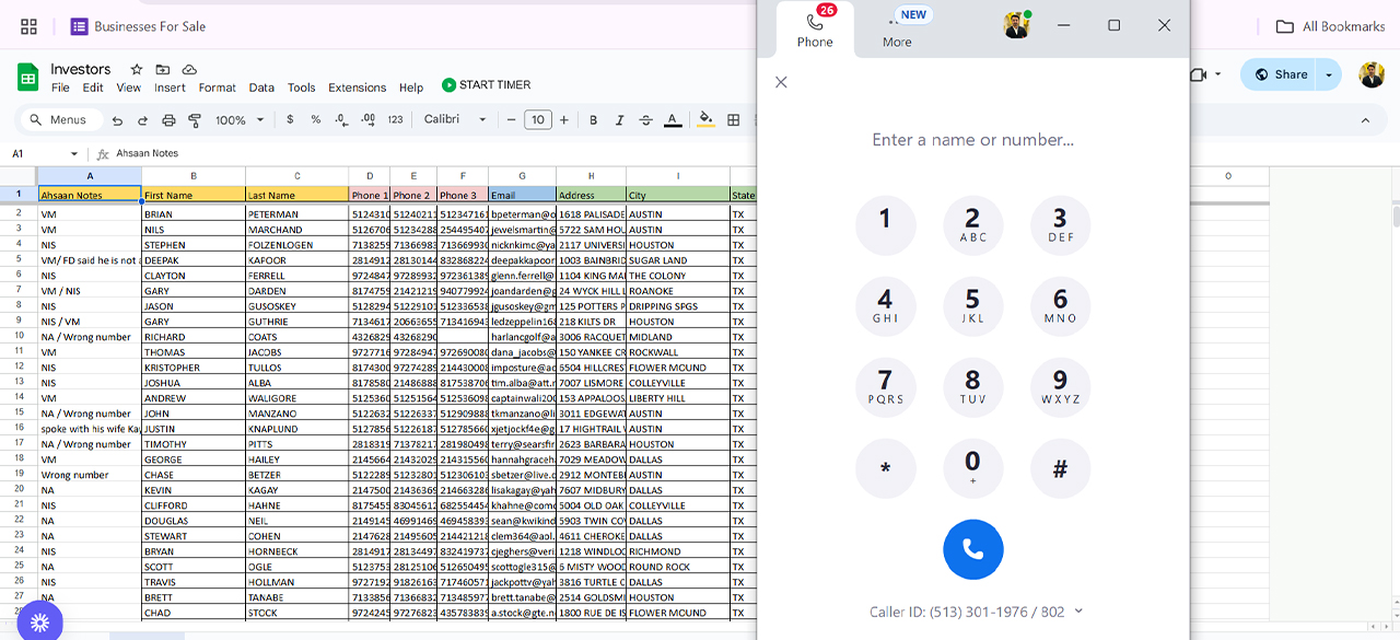 Capital Fundraising Appointment Setter (Cold calling & Bulk texting)
